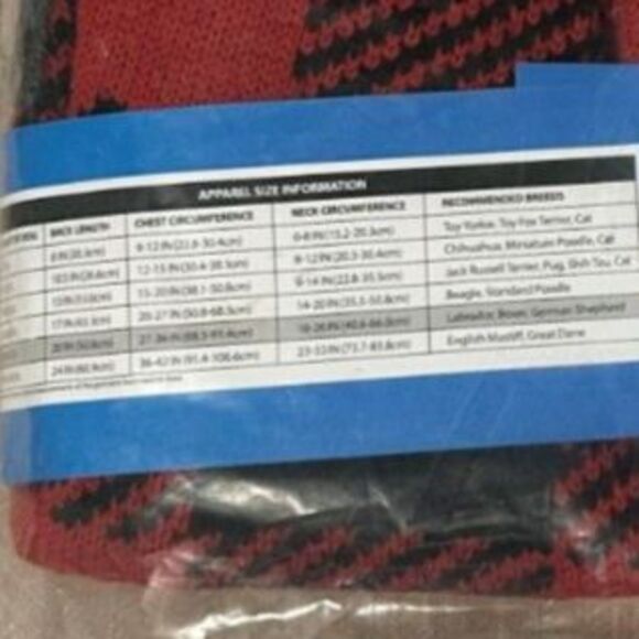 Dog Sweater By Vibrant Life Pet Apparel Size Large - Picture 3 of 3